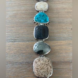 Silpada multi-stone bracelet